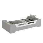 Cama Evolutiva Zaki, Proteção Lateral Usinada E Colchão D20 -