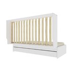 Cama Extensível 90x190cm Madeira Maciça Flip Yescasa Branco L