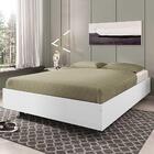Cama Flutuante Casal Branco New Box Framar