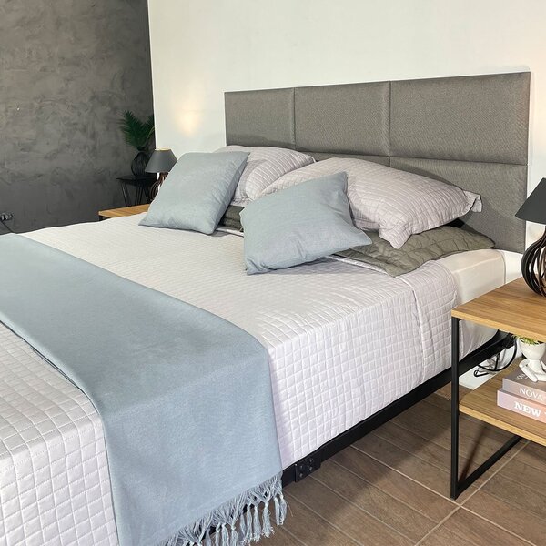 Cama Flutuante Casal Preta Com Led 110v Preto