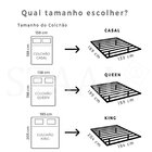 Cama Flutuante Casal Preto