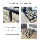 Cama Flutuante King  Preto