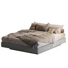 Cama Flutuante Queen Reforçada Bristol Linea Brasil Titanio