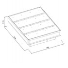 Cama Flutuante Queen Reforçada Bristol Linea Brasil Titanio