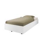 Cama Flutuante Solteiro Branco New Box Framar