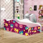 Cama Fun Borboleta Solteiro Com Colchão