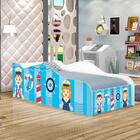 Cama Fun Capitão Marinhos Meninos Solteiro Com Colchão