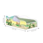 Cama Fun Dinossauro Irmãos Solteiro