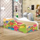 Cama Fun Planeta Dinossauro Solteiro Com Colchão