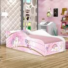 Cama Fun Unicónio Rosa Solteiro