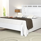 Cama Gênova Casal Branco
