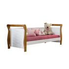 Cama Happy Treliça Tigus Baby Branco/ipê