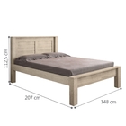 Cama Hungria Casal Amarula