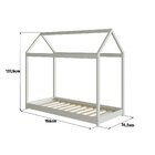 Cama Infantil 100% Madeira Maciça Maria Verde Frost