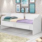 Cama Infantil 2 Gavetas Babá Alice  Branco
