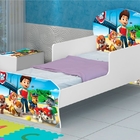 Cama Infantil  Patrulha Canina com Colchão