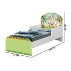 Cama Infantil Adesivada Animais Branco Basoto