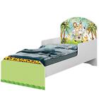 Cama Infantil Adesivada Animais Branco Basoto