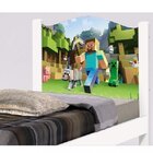 Cama Infantil Adesivada Minecraft