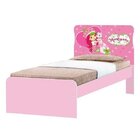 Cama Infantil Adesivada Moranguinho J&a Móveis