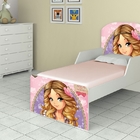 Cama Infantil Adesivada Princesa Bela