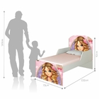 Cama Infantil Adesivada Princesa Bela