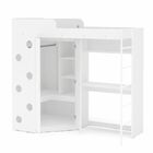 Cama Infantil Alagoas 2 Portas Multifuncional Com Escrivaninh