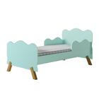 Cama Infantil Angel Menta Com Colchão