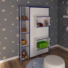 Cama Infantil Articulada Cm8013  4 Prateleiras 2 Nichos 128,5