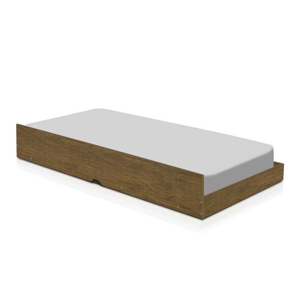Cama Infantil Auxiliar Pop 100% Mdf 1201c1 Grenat - Gabrielli