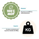 Cama Infantil Babá 100% Mdf Margo Espresso Móveis Branco Bril