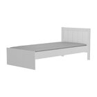 Cama Infantil Babá 100% Mdf Margo Espresso Móveis Branco Bril
