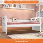 Cama Infantil Babá Júlia  Branco/bétula