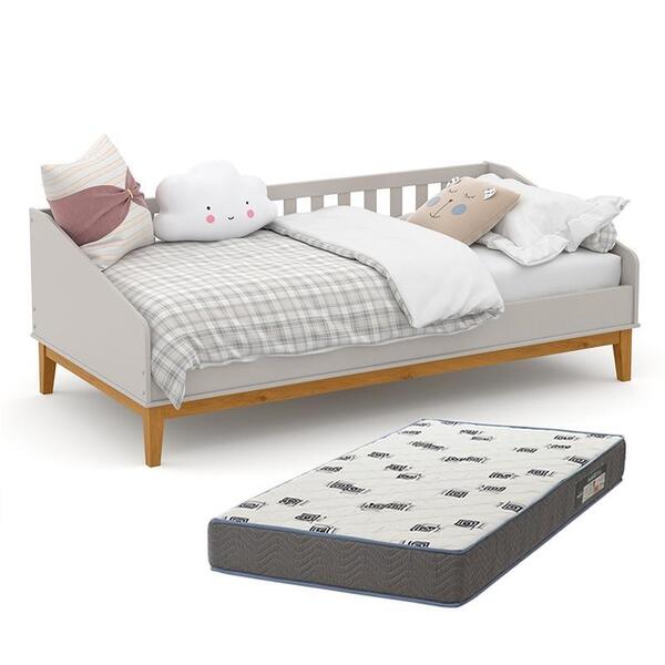 Cama Infantil Babá Nature New Com Colchão Light D33 - Matic M