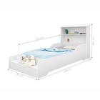 Cama Infantil Banny Branca Com Colchão