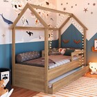 Cama Infantil Bicama Aveiro Oak - Completa Móveis