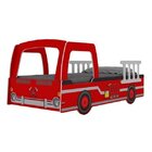 Cama Infantil Bombeirinho Gelius Kids Móveis Vermelho