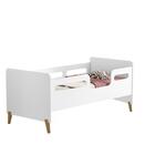 Cama Infantil Branco Com Grade Cecilia Vj Móveis