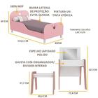 Cama Infantil C/ Penteadeira 100% Mdf Rei/rainha Multimóveis