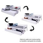 Cama Infantil C/grade E Gavetão Ou Cama Aux Meninos Casatema