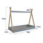 Cama Infantil Cabana Itapuã E Azul