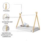 Cama Infantil Cabana Montessoriana Branco J&a