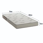 Cama Infantil Cabana Solteiro Com Colchão Itapuã/rosa