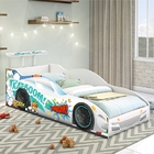 Cama Infantil Carro Aerofólio Branco