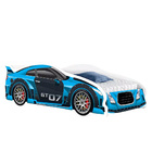 Cama Infantil Carro De Corrida Gt Azul