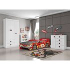 Cama Infantil Carro Evolution Car  Vermelho