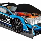 Cama Infantil Carro Force 09 Solteiro J&a Móveis