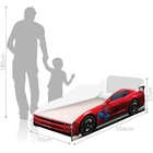 Cama Infantil Carro Homem Aranha