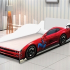 Cama Infantil Carro Homem Aranha com Colchão