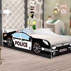 Cama Infantil Carro Policia Com Colchão
